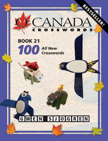 O Canada Crosswords Book 21
