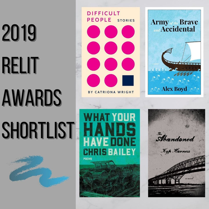 Four Nightwood Books Shortlisted for the 2019 ReLit Awards