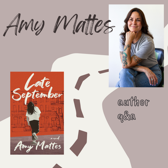 Author Q&A with Amy Mattes