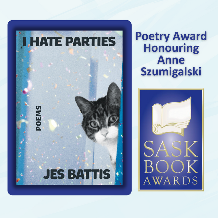 Jes Battis wins Saskatchewan Book Award for Poetry