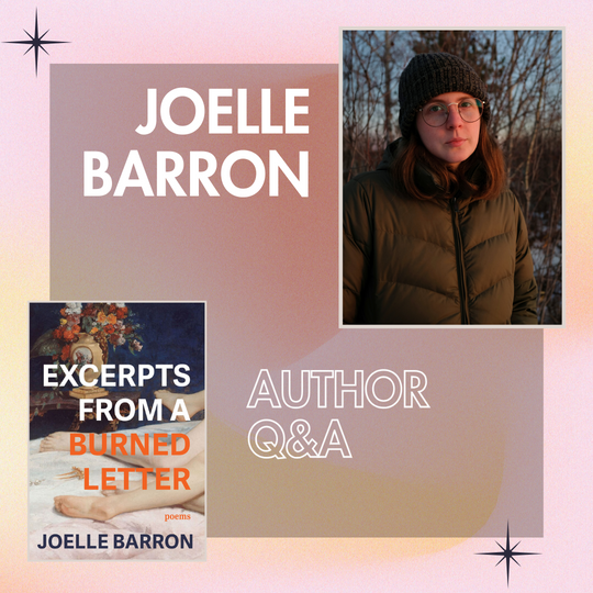 Author Q&A with Joelle Barron