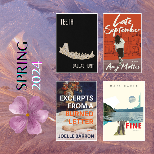 Happy New Year! We're looking forward to four wonderful new books in Spring 2024