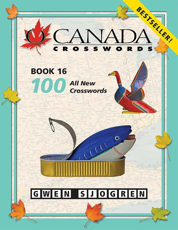 O Canada Crosswords Book 16